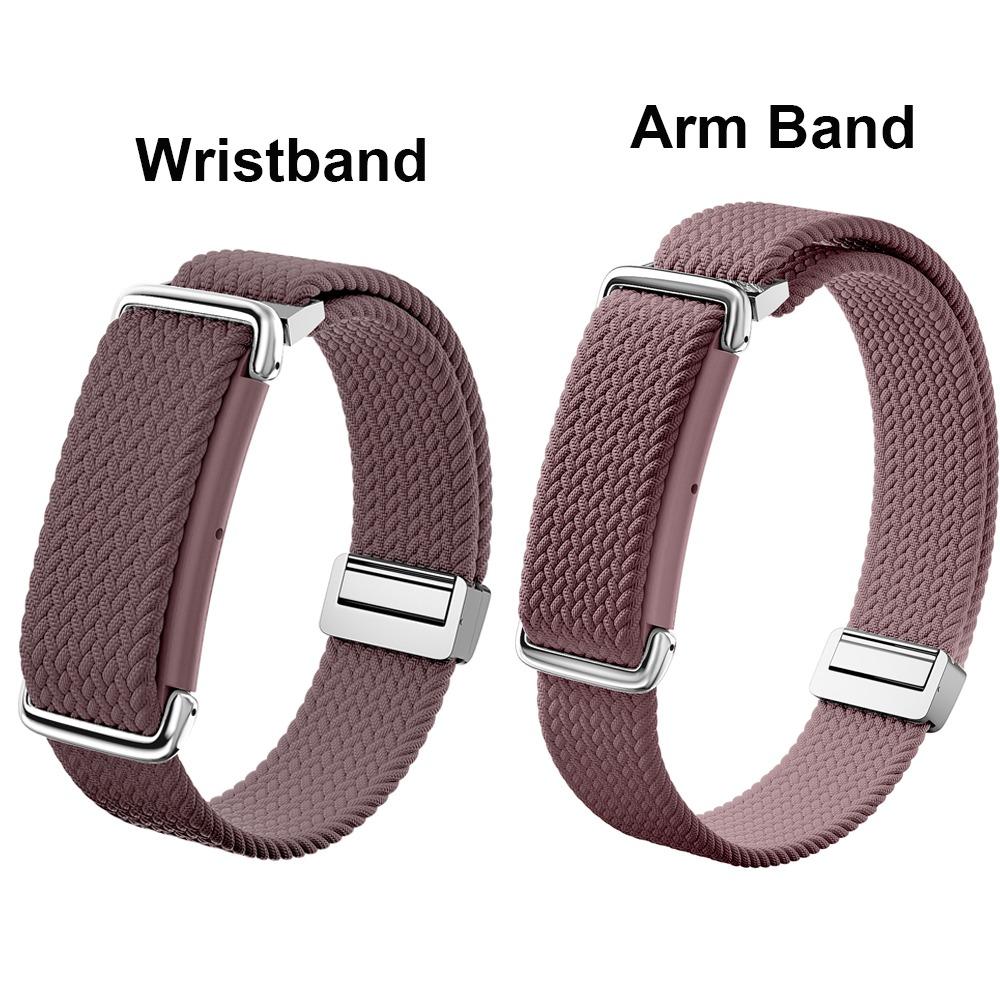 Nylon Fitness Tracker Strap Adjustable Bicep Band for Google Fitbit Air for Men Women