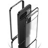 For Google Pixel 9/Pixel 9 Pro Matte Case Aluminium Alloy+PC Phone Cover Pop-Up Snap Lock