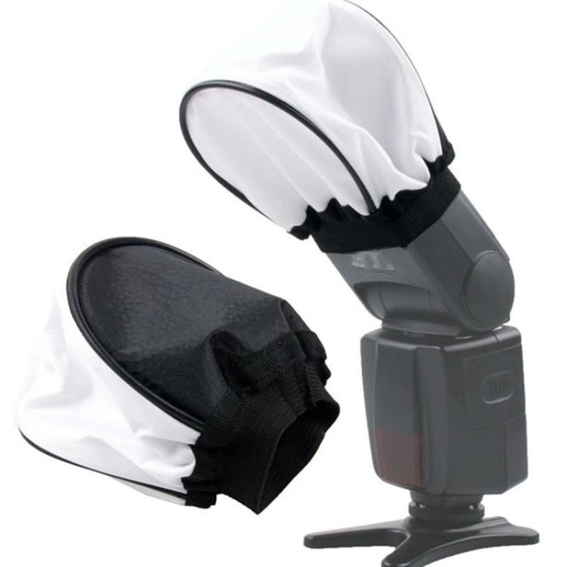 1/3ks Univerzálny Softbox Difúzor Pre Zrkadlovky, Bleskové Svetlá Speedlights Mini Prenosný Ľahký Soft Box
