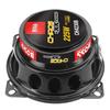 2 BOSS AUDIO SYSTEMS CH4230B 3-way Coaxial Speakers 10 Cm 4" 112.5 Watt Rms 225 Watt Max, Per Pair + 5 Free Stickers