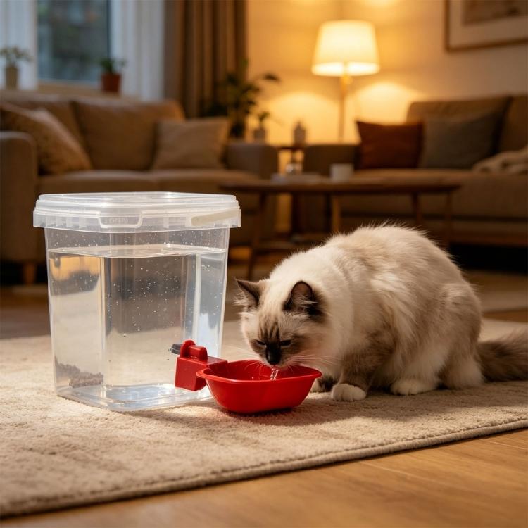 Automatic Water Feeder Water Dispenser For Small To Large Breeds Providing Continuous Watering of Day And Night