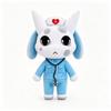 Roblox Animal Hospital Plush Toys Set, Cute Vet Nurse Stuffed Animal Dolls, Soft Comfortable Kids Gift