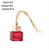 Creative 10ml Aromatherapy Car Perfume Pendant with Lanyard