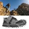 1 Paar Universal 19 Zähne Rutschfeste Eisstollen Schuhkrallen Spikes Stollen Steigeisen zum Wandern