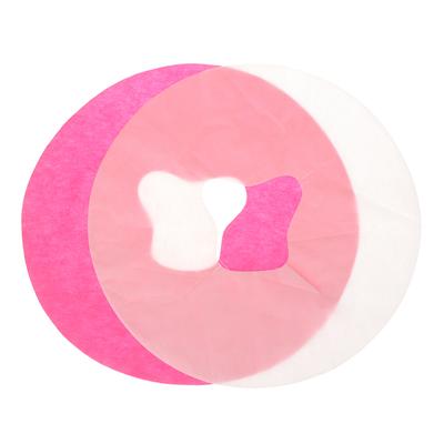 100Pcs Spa Salon Descartável Massagem Descanso de Rosto Capas de Almofada Berço Lençóis Encosto de Cabeça Travesseiro Papel Massagem Rosto Berço Capa de Mesa