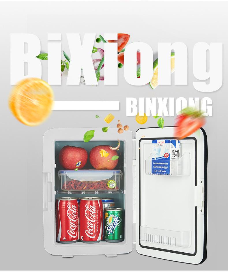 10L Mini Car Refrigerator: Insulin-Compatible, Cold & Warm, for Car, Home, Dorm Use