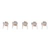 5Pcs 5Mm Ceramic Trimmer Capacit Adjustable Capacitor Trimmer Variable Ceramic Capacitor 3Pf 5Pf 10Pf 20Pf 30Pf