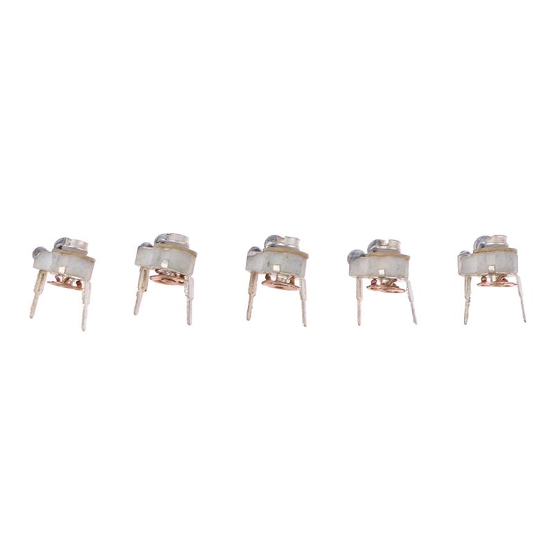 5Pcs 5Mm Ceramic Trimmer Capacit Adjustable Capacitor Trimmer Variable Ceramic Capacitor 3Pf 5Pf 10Pf 20Pf 30Pf