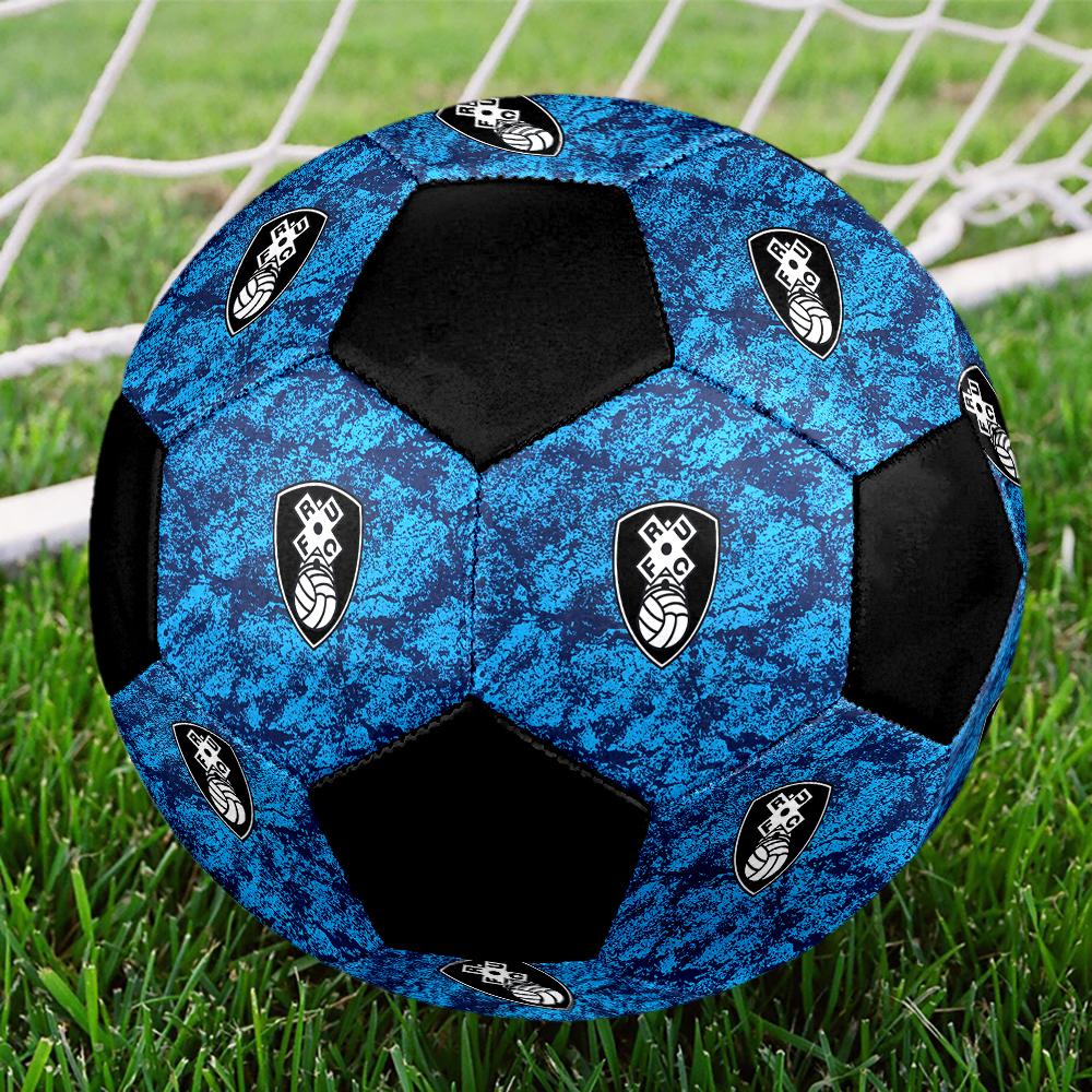 SIZE 5 Rotherham United F.C. Soccer Ball Colorful All Ages Machine Stitched PVC Competition Ready Durable High-Bounce