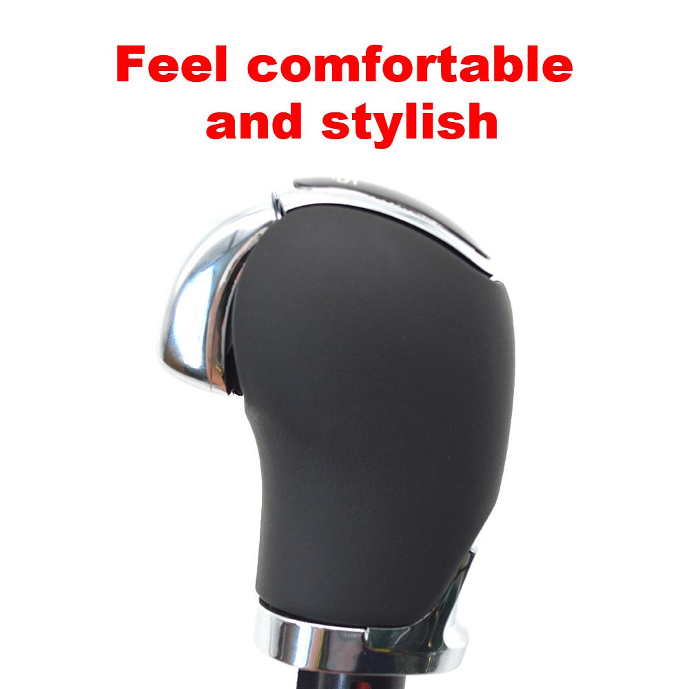 Car Accessories DSG Gear Shift Knob Head Handball Leather For SKODA Octavia Superb