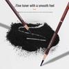 Ousidang Charcoal and Carbon Pencil Art Sketch Set - Speed Sketching with Dedicated Brushes, 14B & 16B
