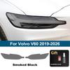 Kratzfeste TPU PPF Scheinwerferabdeckung für Volvo V60 2014-2026 Hochglanz Rauchschwarz Vorgeschnittene Vinyl-Schutzfolie Set