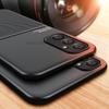 Wbudowane Etui z Magnetycznym Mocowaniem Do Samsung Galaxy A34 5G Minimalistyczne Etui Chroniące Aparat Tylna Pokrywa Jak Skóra Etui Dotykowe
