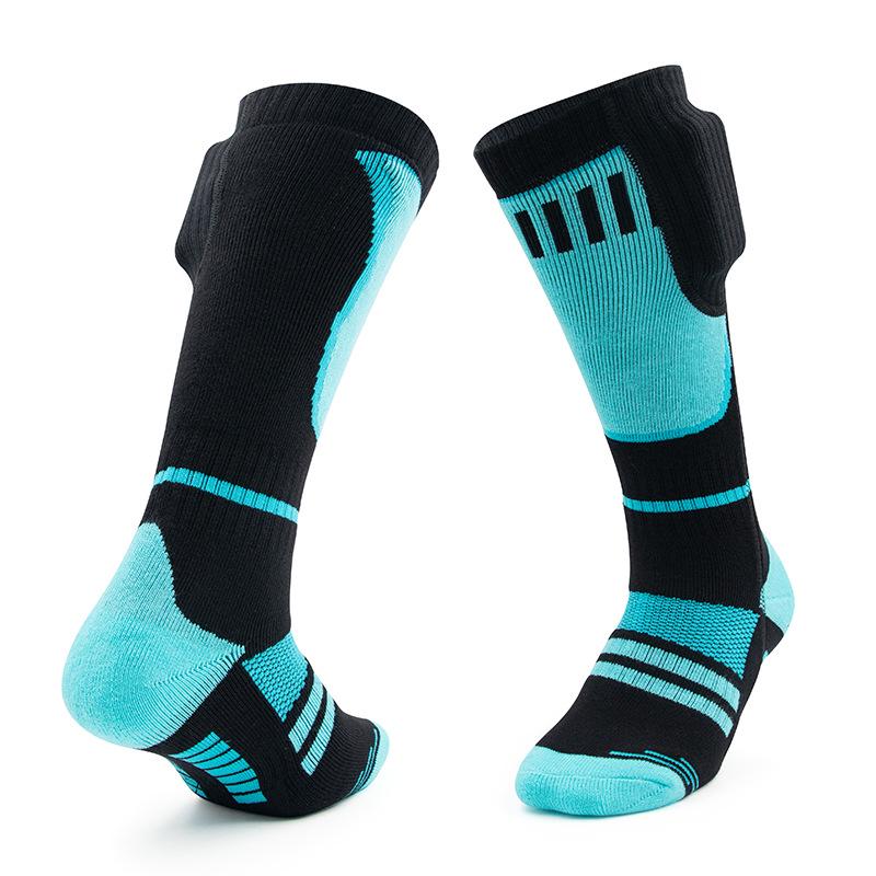 Heated Electric Socks for Elders - Thick, Warm Ski Socks