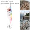 Shrimp Lure, Luminous Design Double Squid Squid Hook, Lightweight, 10cm Length, 6pcs for Fishing Lovers
