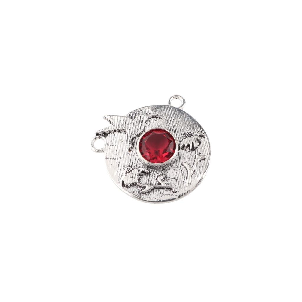 Pink Rubellite Gemstone 925 Sterling Silver Women Jewelry Handmade Pendant0.92" CP-34-14