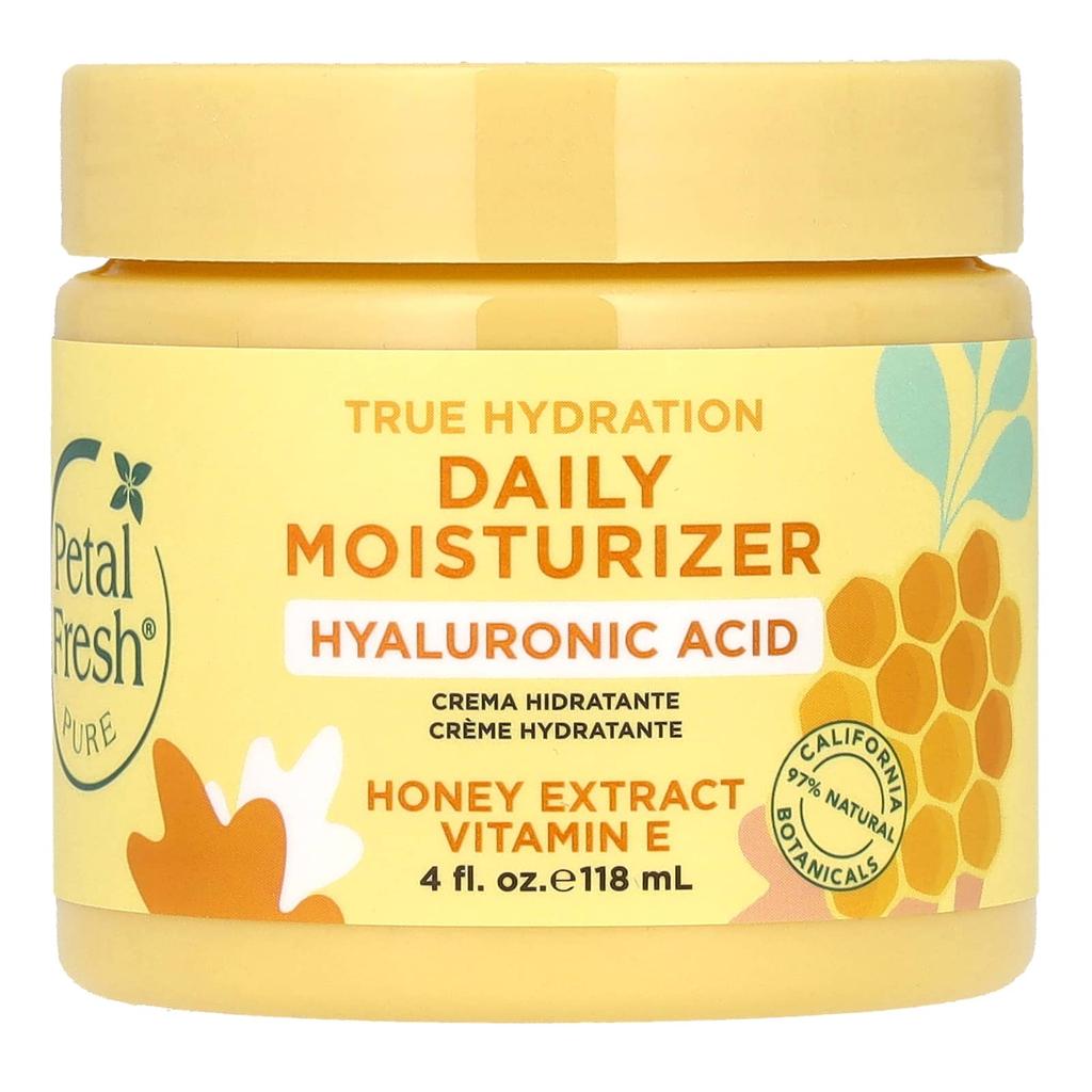 Pure, True Hydration Daily Moisturizer, Honey Extract, Vitamin E, 118 Ml (4 Fl Oz)
