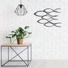 Metal Wall Art School of Fish Ocean Pattern Home Decor Living Room Bedroom Kids Room Wall Sculpture