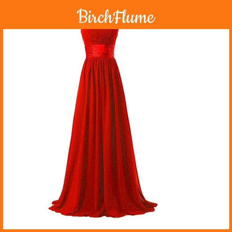 Elegant Wedding Bridal Bridesmaid Chiffon Dress For Banquets And Special Occasions
