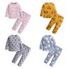 DIY Handgemaltes Graffiti Set: Langarm- und Hosen-Kinderpyjama