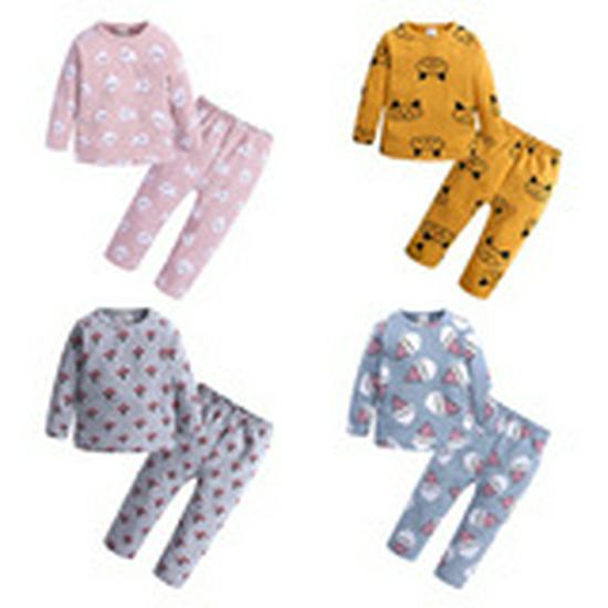 DIY Handgemaltes Graffiti Set: Langarm- und Hosen-Kinderpyjama