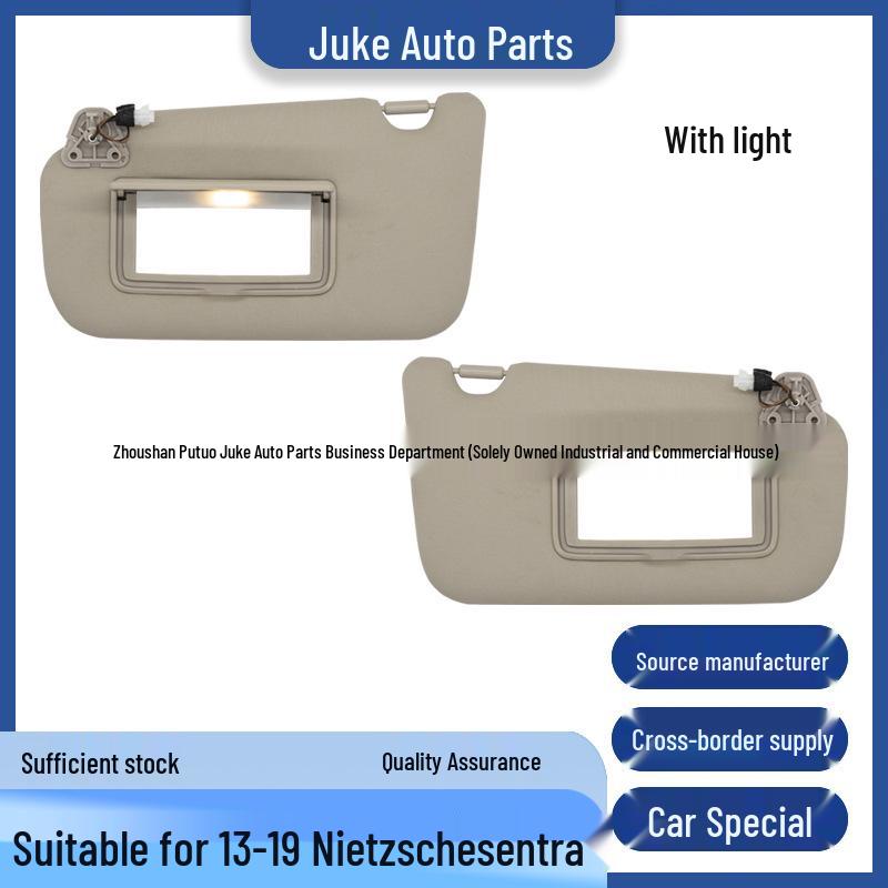 Beige Sun Visor with Wires for 2013-2019 Nissan Sentra 96400-3SG8A