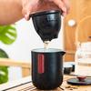 Portable Tea Set Small Bag Ceramic Quick Tea Cup One Pot Four Cups Tea Brewing Pot