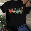Chicken Retro Vintage Poultry Farmer Women Men Farm Lover T Shirts