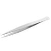 AA Thickened Stainless Steel Swiss Tweezers - High Hardness, Wear-Resistant, Pointed Tip for Jewelry, Gardening, and Nest Maintenance.