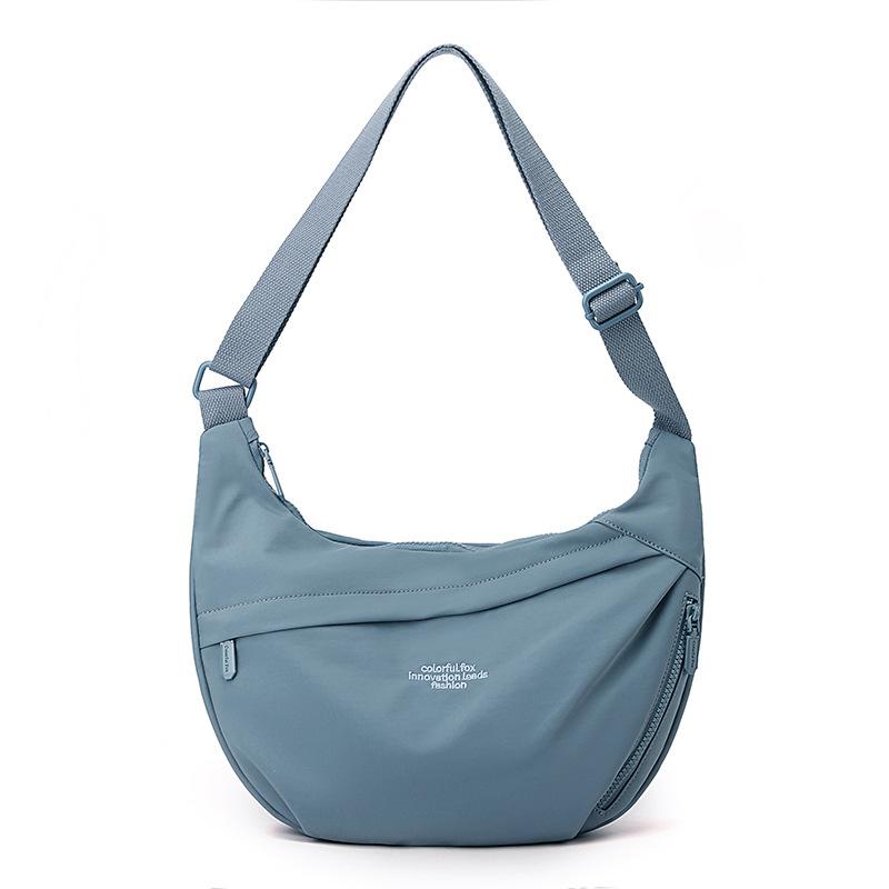 

Женская нейлоновая сумка кроссбоди новая большая вместительная сумка на плечо легкая дорожная водонепроницаемая сумка-пельмень