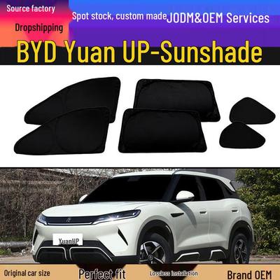 Cortinas Parasol para Ventanillas de Coche BYD Yuan UP – Oscurecimiento Total, Aislamiento Térmico, Protección Solar