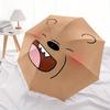 1pc We Bare Bears Automatic Open/close Folding Portable Umbrella with 8-Rib Structure for Women/Men, All-Season Use  a0901041