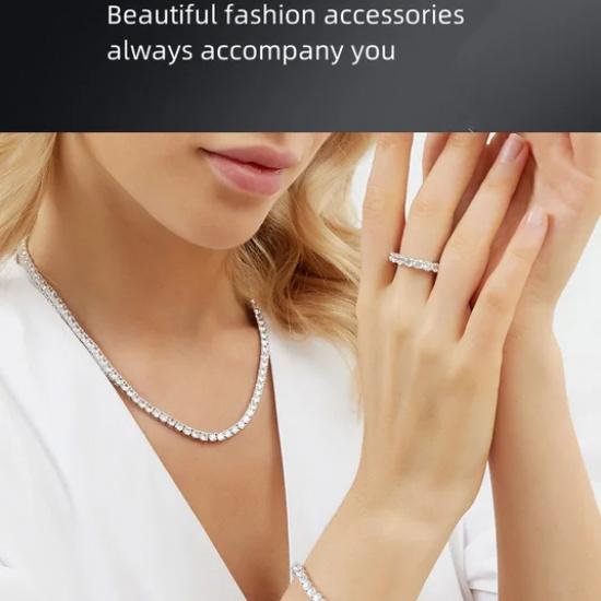 Fabrikpreis Echter S925 Sterlingsilber Vergoldet 18 Karat Gold 5A Qualität Zirkon Schwarzes Tennisarmband für Männer und Frauen Modeschmuck
