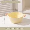 9.5-inch Ceramic Double Handle Soup Bowl