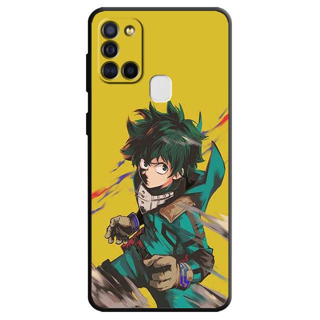 My Hero Academia Phone Case For Samsung Galaxy A03 Core A04 A50 A02 A01 A10 A20e A10s A70 A40 A03s A04s A02s Tpu Soft Bag Cover