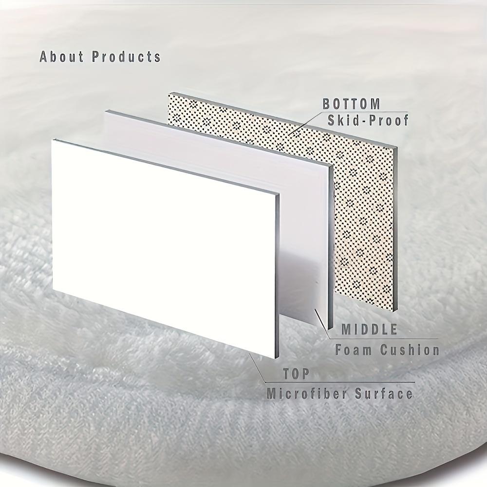 3D Lava Pattern Area Ma –Non-slip, Ideal for Living Room and Bedroom, Easy to Care for,Handwashable,Printed Flannel Mat,Dorm Mat