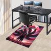 1pc Wolf Moon Themed Rug for Home Decor, Non-slip Office Carpet, Chair mat, Outdoor Mat, Christmas and Halloween gifts-0731036