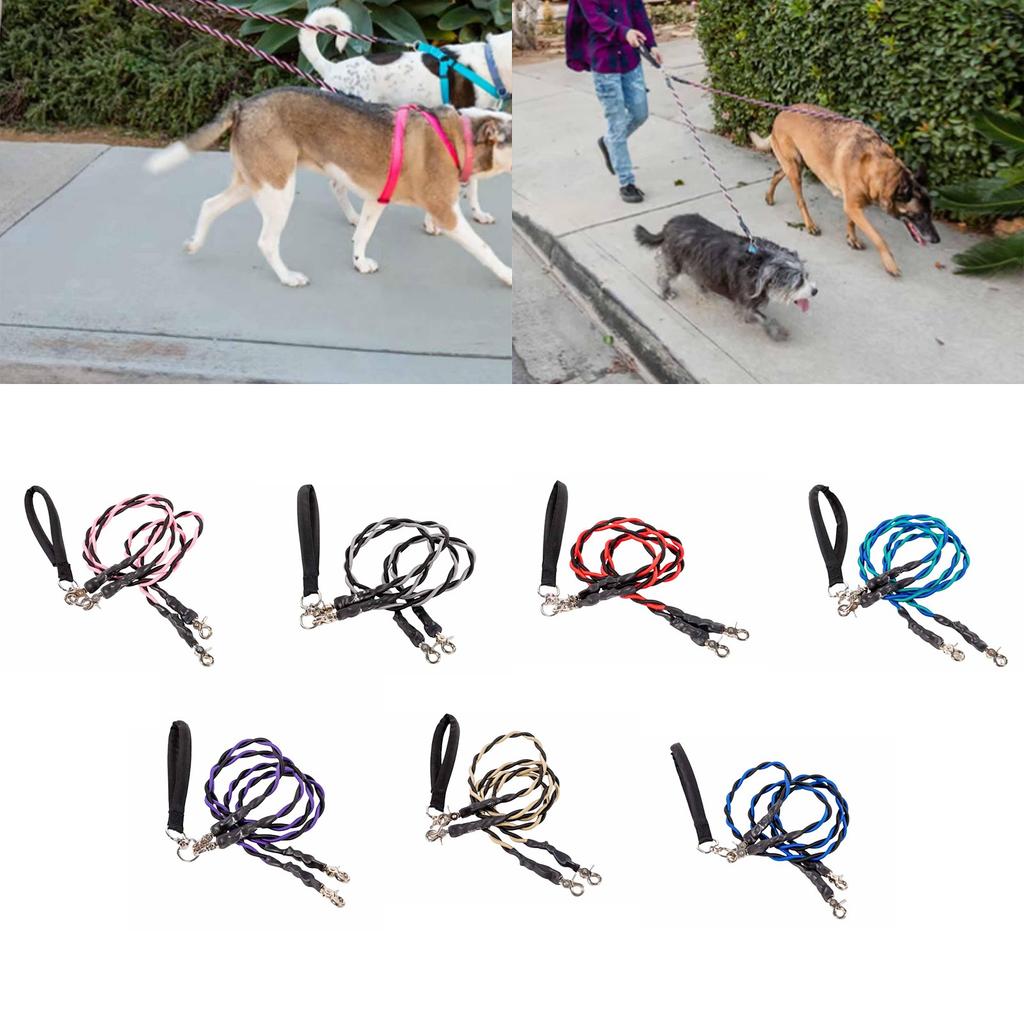 Pet Dog Leash Adjustable Length Dog Walking Training