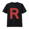Team Rocket Inspired T Shirt Costume Adult Halloween For Men White 3X Large Vintage Washed Stylish Stretched Graphic Breathable