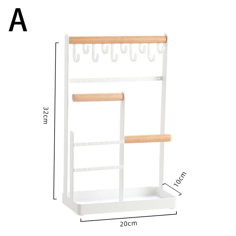 Sieraden Plank Hanger Ketting Display Standaard Oorbel Sieraden Opbergruimte Bureau Klein Item Metalen Organizer Huishoudelijk Apparaat Voor Winkel