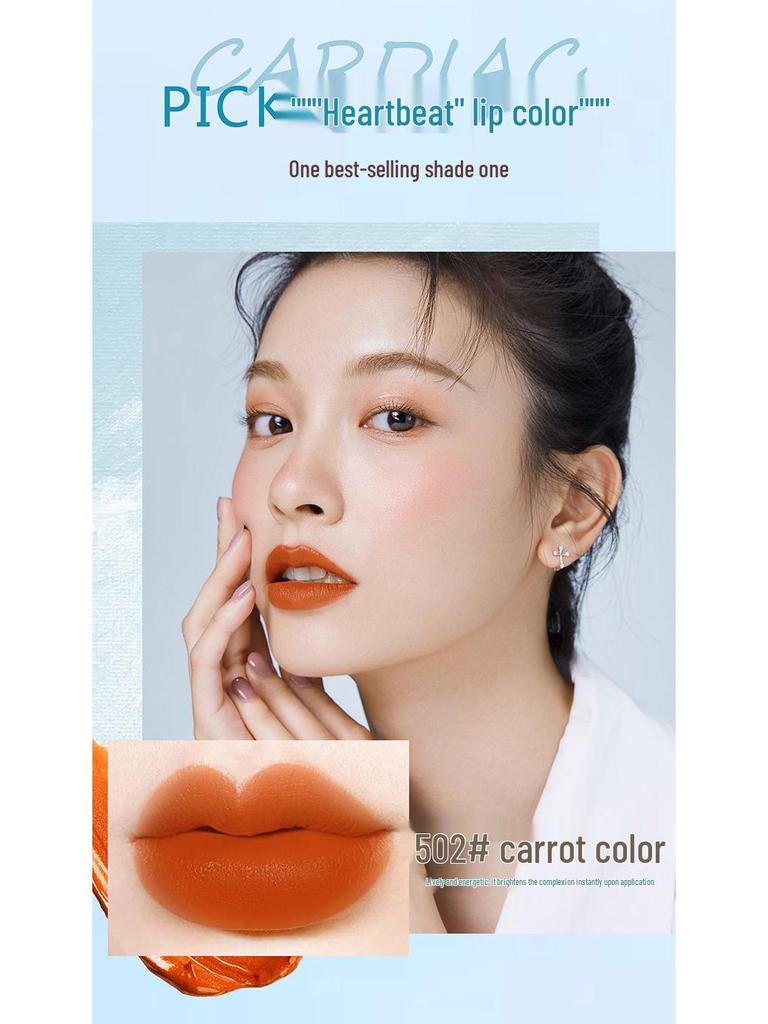Lan Yiyue Waterproof Color-locking Lipstick - Long-lasting, Non-fading, Non-stick Cup, Lip Protection