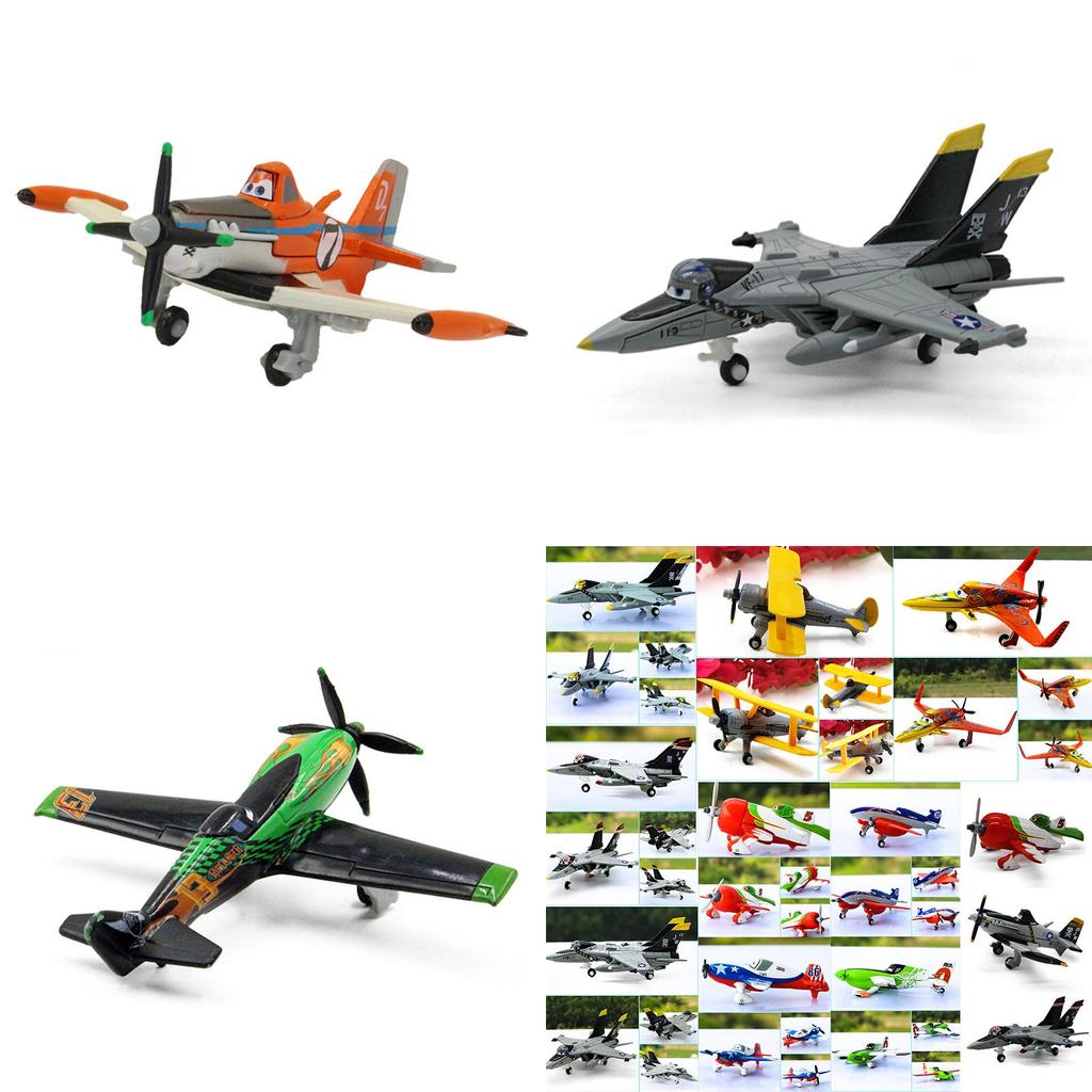 Delightful 19 Styles Planes Diecast Metal Model Dusty Airplane For Kids Gift Toy