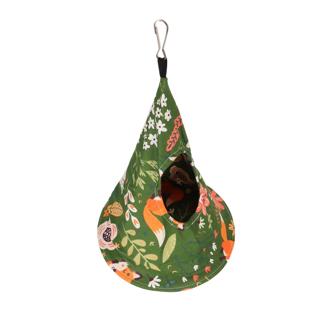 Bird Tent Soft Breathable Washable Cotton Sleeping Bed Hanging Bird Hammock Nest for Parrot Budgie