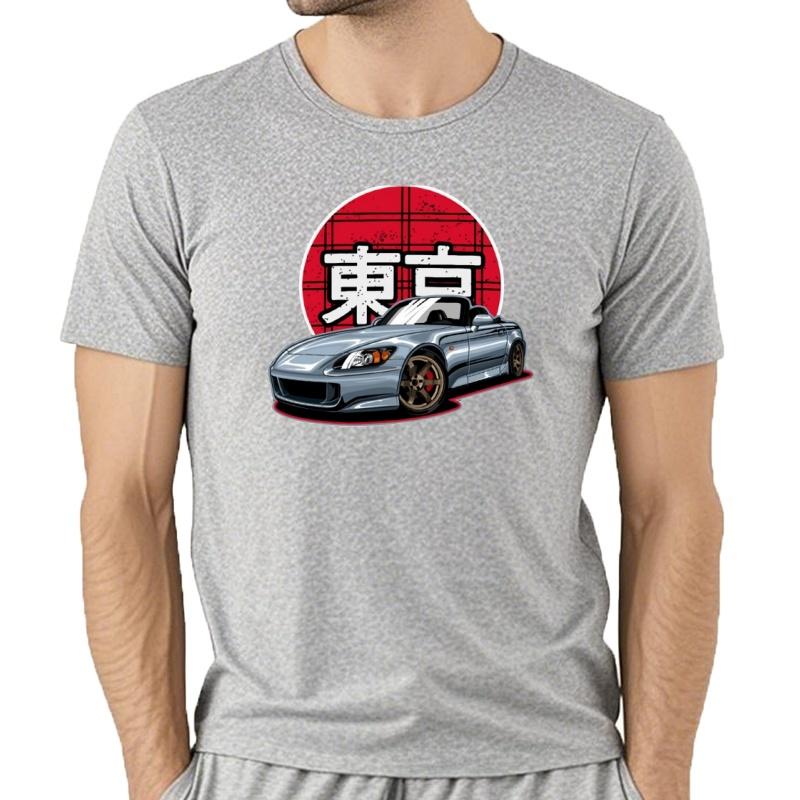 Camiseta Con Estampado De Animales Para NiñOs S2000 S2k Jdm Tokyo Tuner Stance Te37 Ropa GráFica De Gran TamañO