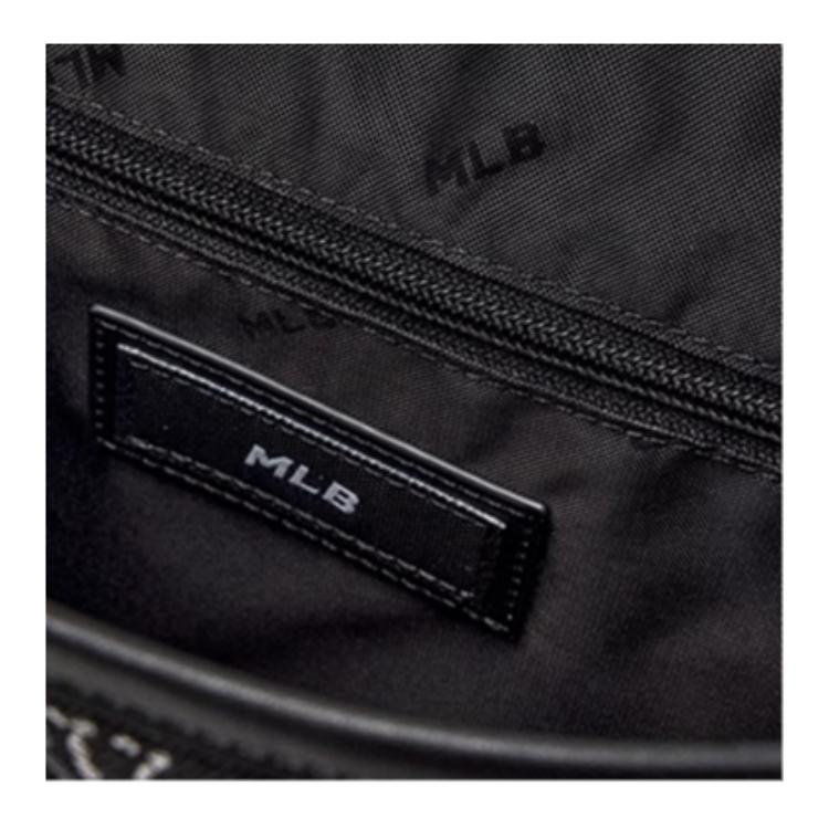 New MLB Fabric Backpack Unisex Black 7ABKMD65N-50BKS