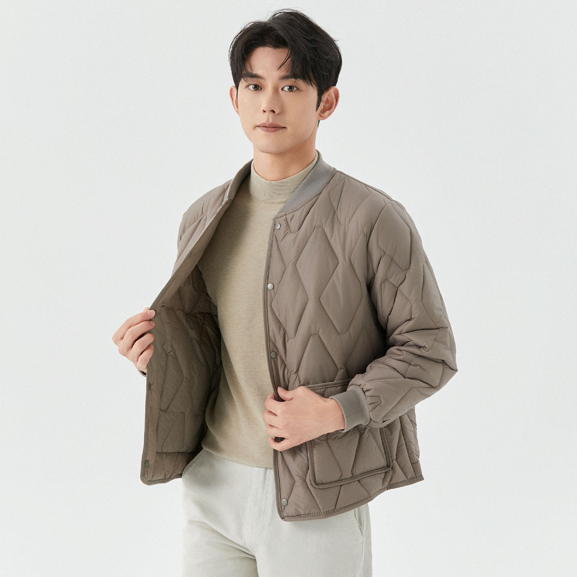 

Зимняя мужская студенческая утолщенная плюс утолщенная подбитая теплая хлопковая одежда с длинным рукавом свободный прошитый воротник хлопковая одежда 2533 4XL