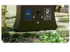 Stainless Steel Outdoor Trash Can: Large Sanitation Bin for Fruit Peels and Waste