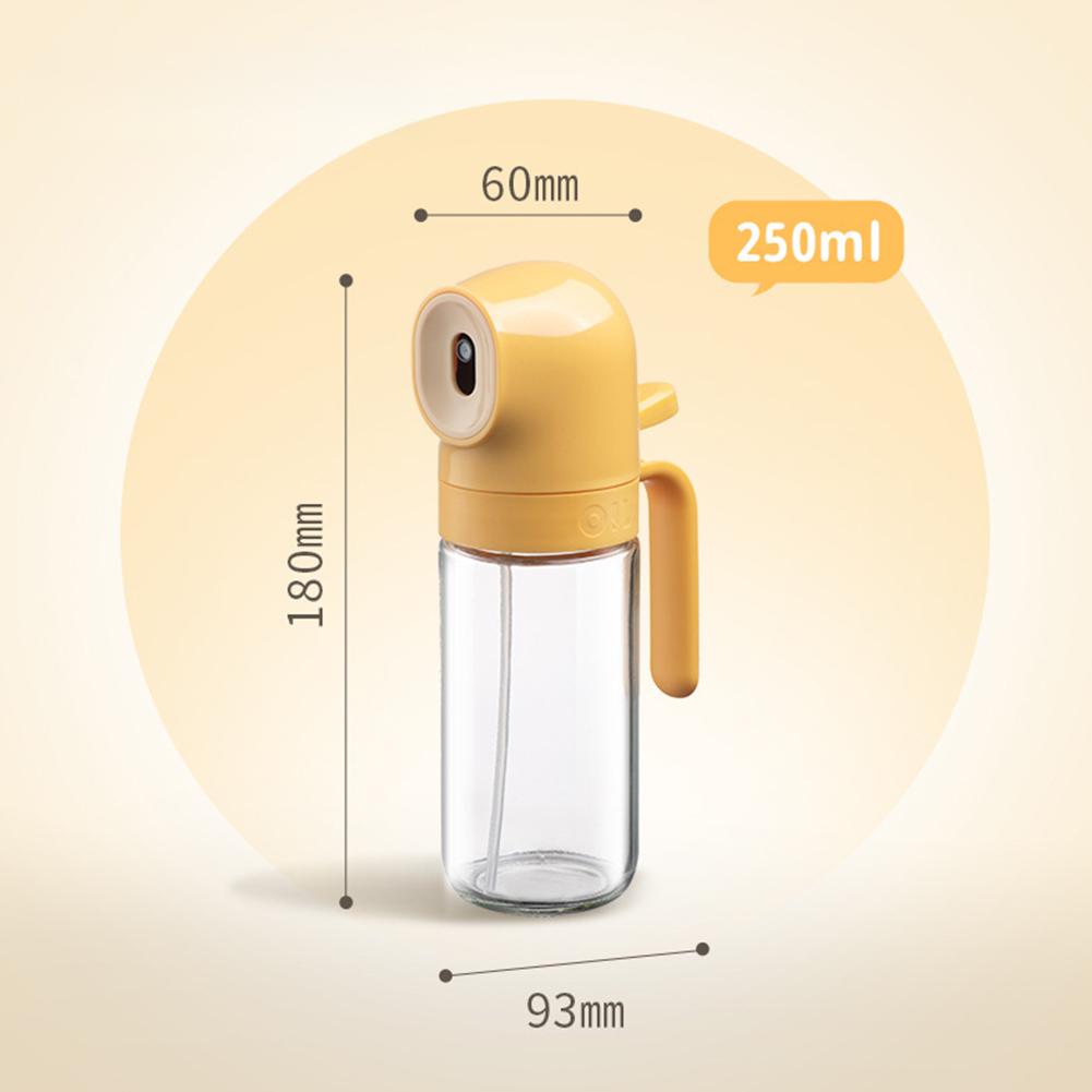 

PP 250 мл бутылка-дозатор для масла 2 в 1 распылитель для оливкового масла толстый стеклянный распылитель бутылка эргономичная ручка распылитель для кухни кулинария