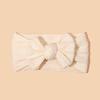 1 Pezzo Fascia per Testa Neonato per Bambine Lavorata a Maglia Elastica Turbante per Bambini Fiocchi per Bambini Morbido Nylon Cappelli per Bambini Accessori per Capelli 32 Colori