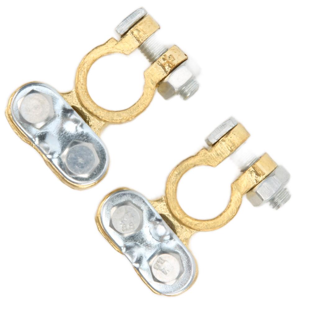 Battery Terminal Connectors Car Battery Protection Durable Anticorrosion Great Conductivity Top Post Battery Terminals